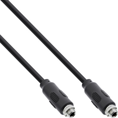 InLine Audio Adapterkabel zum Einbau mit Gewinde, 3,5mm Stereo Buchse/Buchse, 0,6m InLine Audio Adapterkabel zum Einbau mit Gewinde, 3,5mm Stereo Buchse/Buchse, 0,6m