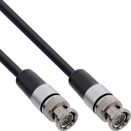InLine® BNC Videokabel, 12G-SDI, 4K60Hz, 75 Ohm, 3m