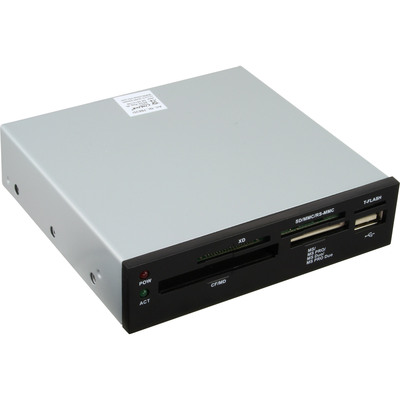 InLine Card Reader, USB 2.0, all in 1, für 8,89cm (3,5), mit 2 Blenden InLine Card Reader, USB 2.0, all in 1, für 8,89cm (3,5), mit 2 Blenden