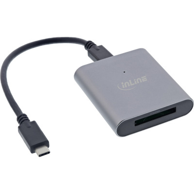 InLine Card Reader USB 3.2 Gen.2 USB Typ-C oder USB A, für CFexpress Typ-B Karten InLine Card Reader USB 3.2 Gen.2 USB Typ-C oder USB A, für CFexpress Typ-B Karten