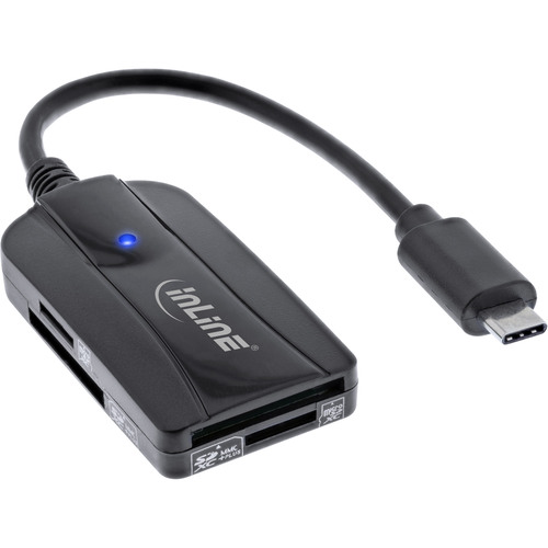 InLine® Card Reader, USB-C, USB 3.2 Gen.1, für SD und microSD