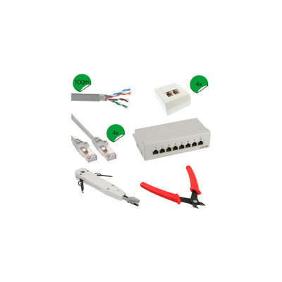 InLine® Cat.5e Netzwerk Installations Kit (Produktbild 1)