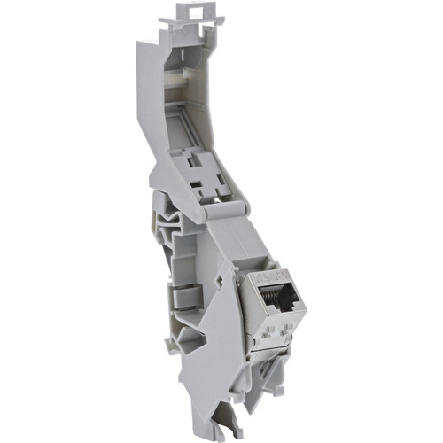 InLine® Cat.6A Keystone SNAP-In Modul für Hutschiene