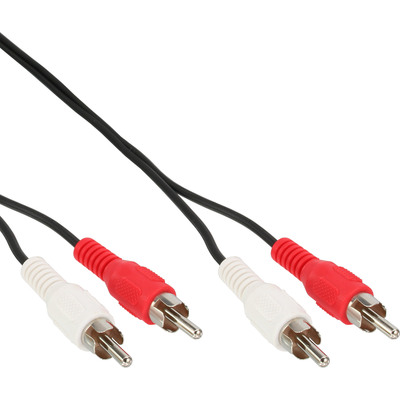 InLine® Cinch Kabel, 2x Cinch, Stecker / Stecker, 10m (Produktbild 1)