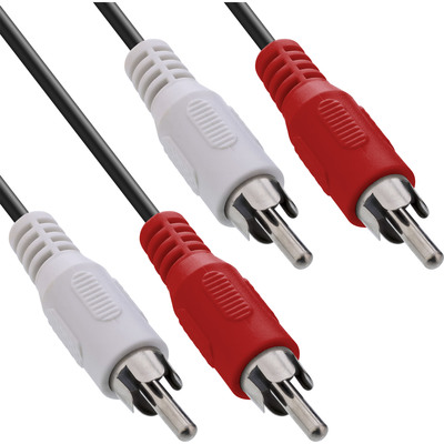 InLine® Cinch Kabel, 2x Cinch, Stecker / Stecker, 2m InLine® Cinch Kabel, 2x Cinch, Stecker / Stecker, 2m