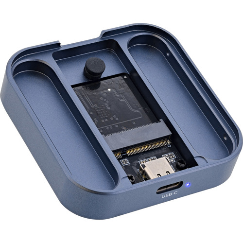 InLine® Clip Case - Magnetisches USB-C Gehäuse für SATA III & NVMe M.2 2230 SSDs