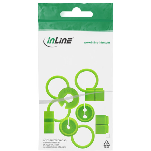 InLine® Dichtungsset für M20 Kabelkupplungen, RJ45, USB, LWL