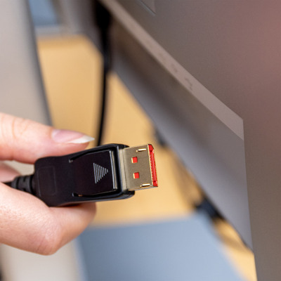 InLine® DisplayPort 1.4 Kabel, schwarz, vergoldete Kontakte, 1m