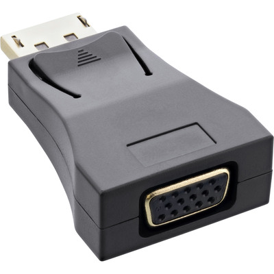 InLine® DisplayPort Konverter, DisplayPort Stecker auf VGA Buchse, FullHD/60Hz (Produktbild 1)