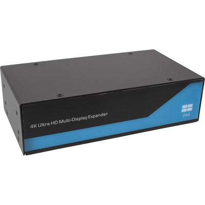 InLine Displayport zu DVI 2x2 Videowand Splitter, 2 Eingänge auf 4 Ausgänge, 4K2K InLine Displayport zu DVI 2x2 Videowand Splitter, 2 Eingänge auf 4 Ausgänge, 4K2K