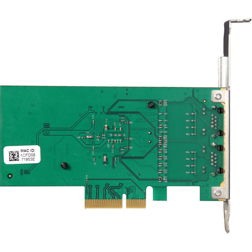 InLine® Dual-Gigabit Netzwerkkarte, 2x RJ45 1 Gb/s, PCIe x4, inkl. Low-Profile