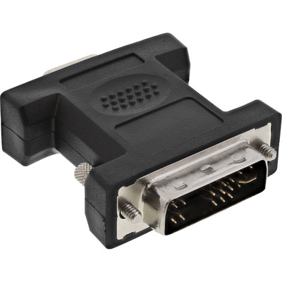 InLine DVI-A Adapter, Analog 12+5 Stecker auf 15pol HD Buchse (VGA) (Produktbild 1)