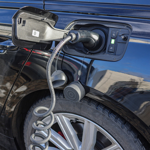 InLine® EV Spiral-Autoladekabel Typ2, 22 kW, 3-phasig, 7,5 m