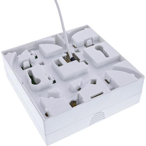 InLine® FTTH Verlängerungsbox vorkonfektioniert 4x LC/APC 9/125µm 30m