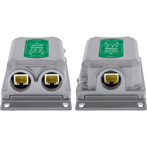 InLine® Gigabit PoE Extender, 90 W, 2 Port, IP67, IEEE 802.3bt
