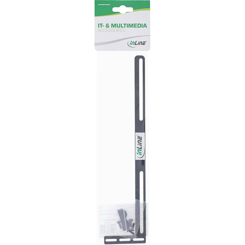 InLine® Grafikkarten Halterung, PCI Slotblech Montage, schwarz