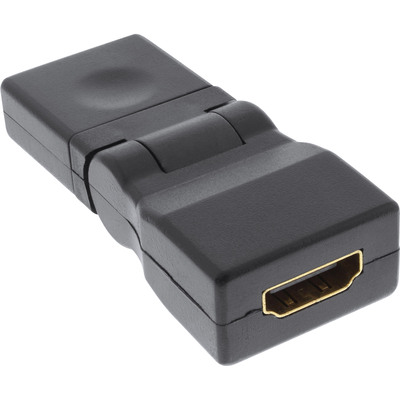 InLine HDMI Adapter flexibel, HDMI A Buchse/Buchse, 4K2K kompatibel, vergoldete Kontakte InLine HDMI Adapter flexibel, HDMI A Buchse/Buchse, 4K2K kompatibel, vergoldete Kontakte