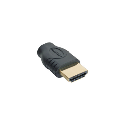 InLine® HDMI Adapter, HDMI A Stecker auf Micro HDMI D Buchse (Produktbild 1)