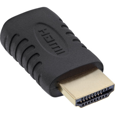 InLine® HDMI Adapter, HDMI A Stecker auf Mini HDMI C Buchse, 4K2K