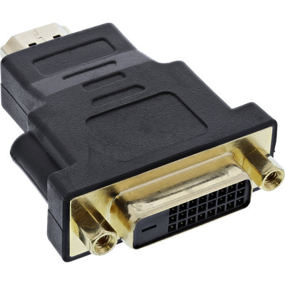 InLine® HDMI-DVI Adapter, HDMI Stecker auf DVI Buchse, 4K2K