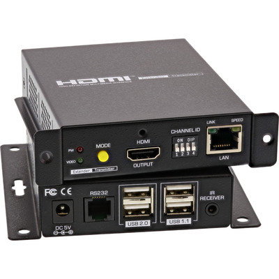 InLine® HDMI USB KVM über IP Extender, Verlängerung über UTP, 4K bis 100m (Produktbild 1)