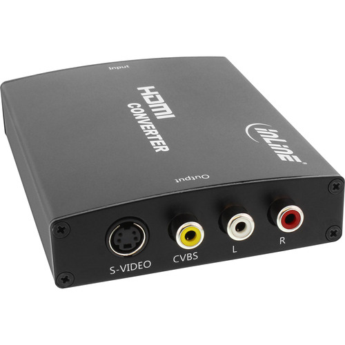 InLine® HDMI zu Composite/S-Video Konverter mit Audio, PAL/NTSC