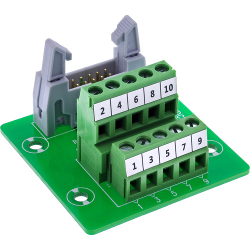 InLine® IDC 10 Buchse an Terminalblock, 5pol, auf Platine Adapter
