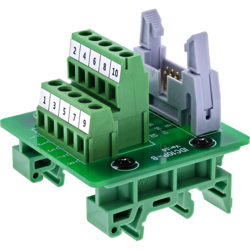 InLine® IDC 10 Buchse an Terminalblock, 5pol, auf Platine