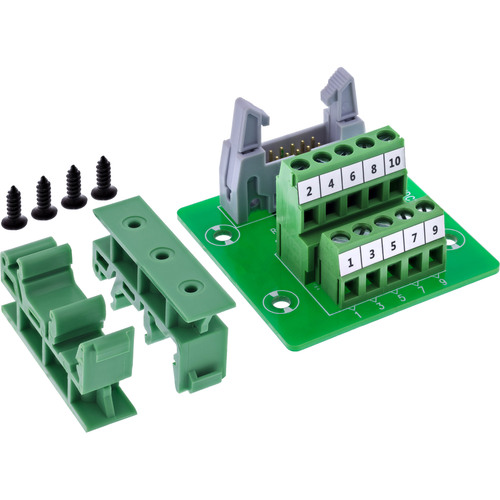 InLine® IDC 10 Buchse an Terminalblock, 5pol, auf Platine