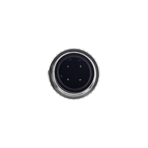 InLine® Industrie Netzwerkkabel, M12 4-pin D-kodiert Stecker/Stecker, PUR, 1m