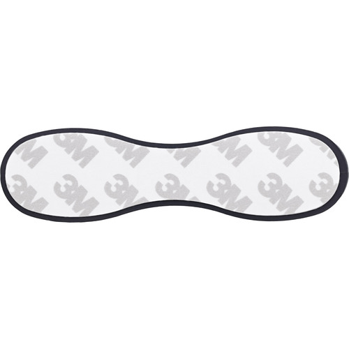 InLine® Kabelaufwickler für Gerätekabel, selbstklebend, schwarz, 2er-Set