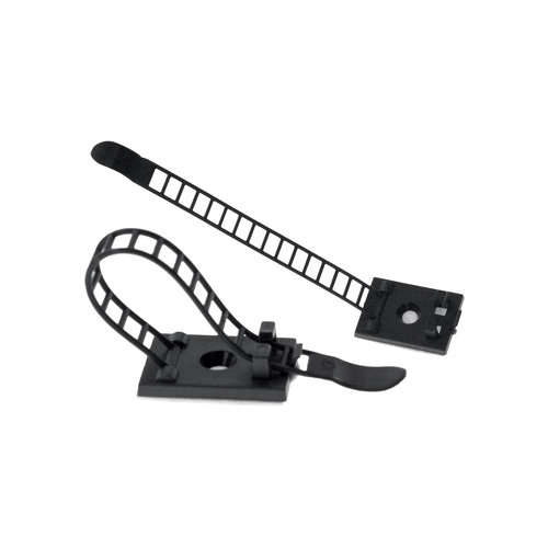 InLine® Kabelbinder Bündelklemme 85 mm, schwarz, 10 Stück