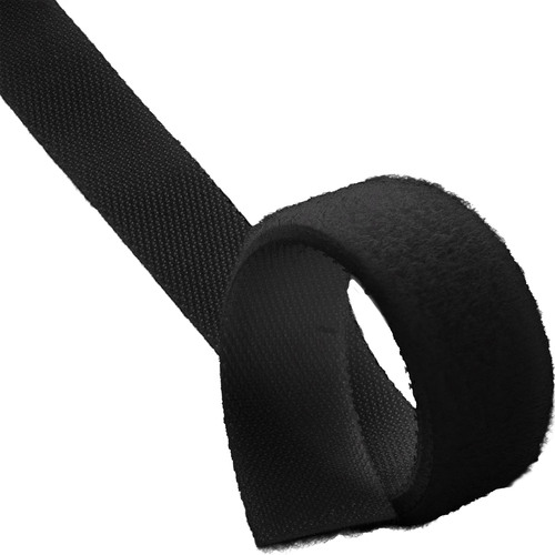 InLine® Kabelbinder, Klettband 16 mm, schwarz, 10 m