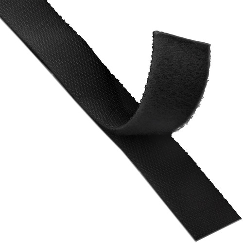 InLine® Kabelbinder, Klettband 16 mm, schwarz, 10 m