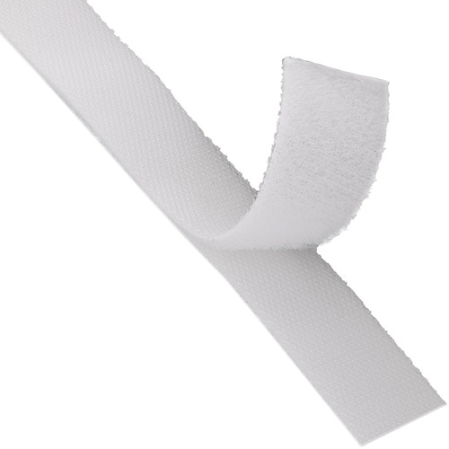 InLine® Kabelbinder, Klettband 16 mm, weiß, 10 m