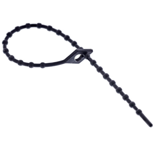 InLine® Kabelbinder Kugelbinder schwarz, Länge 150mm, 100 Stück