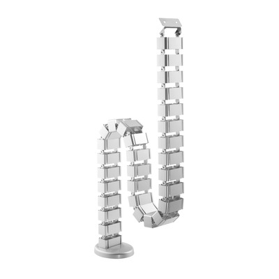 InLine® Kabelkanal flexibel für höhenverstellbare Tische, 4 Kammern, grau InLine® Kabelkanal flexibel für höhenverstellbare Tische, 4 Kammern, grau