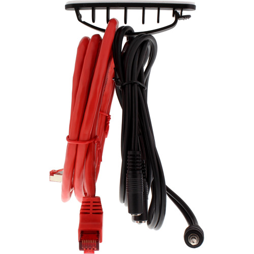 InLine® Kabelmanager mit Klebesockel, 10er Pack, schwarz, 8,5 cm