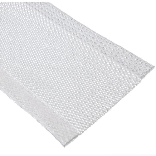 InLine® Kabelschlauch, Geflechtschlauch mit Klettverschluss, 1 m, 40 mm, weiß Kabelkanäle