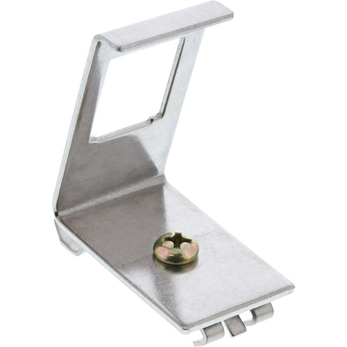 InLine® Keystone SNAP-In Metall-Modulhalter, 1-fach für Hutschiene