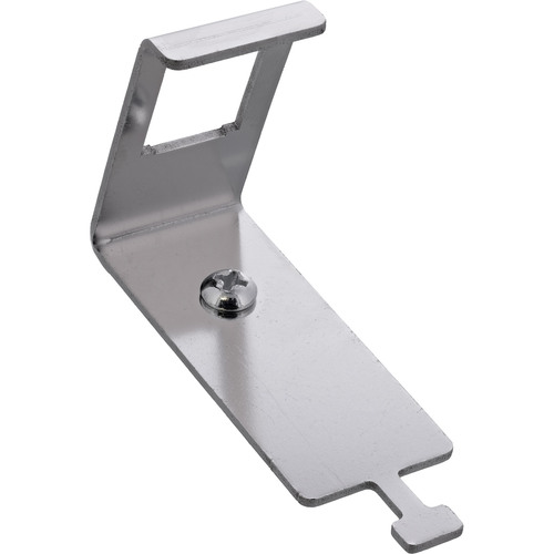 InLine® Keystone SNAP-In Metall-Modulhalter, 1-fach für Hutschiene, mit Lasche