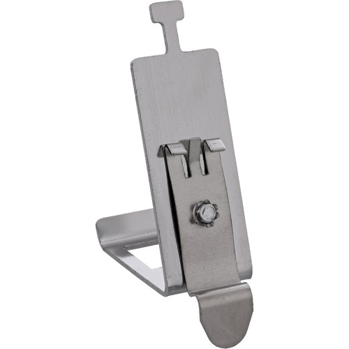 InLine® Keystone SNAP-In Metall-Modulhalter, 1-fach für Hutschiene, mit Lasche