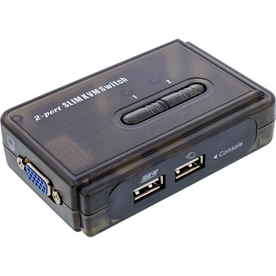InLine KVM Switch, 2-fach, USB