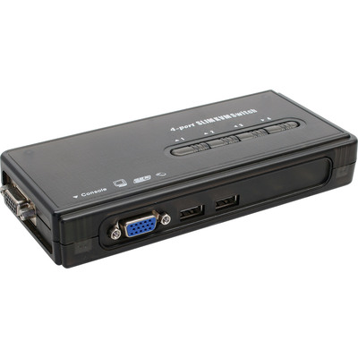 InLine® KVM Switch, 4-fach, USB (Produktbild 1)