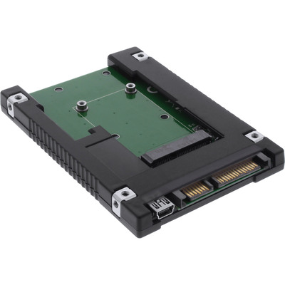 InLine Laufwerksadapter 2,5, SATA auf mSATA SSD