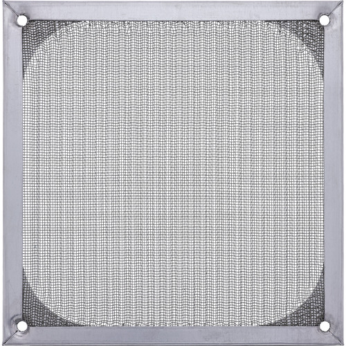 InLine® Lüftergitter, Aluminium Filter, 140 x 140 mm, silber Lüftergitter / -filter