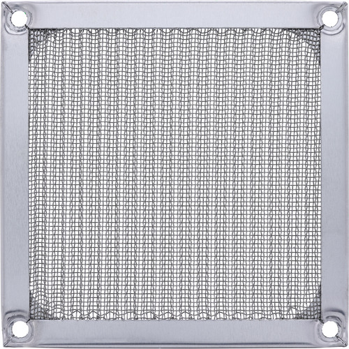 InLine® Lüftergitter, Aluminium Filter, 92 x 92 mm, silber Lüftergitter / -filter