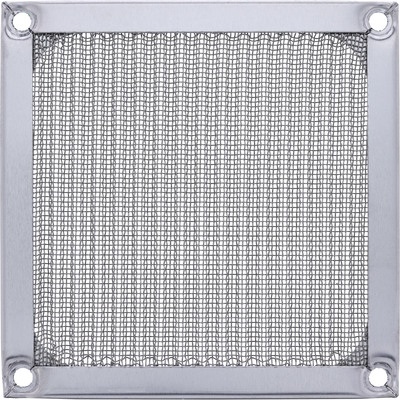 InLine Lüftergitter, Aluminium Filter, 92x92mm