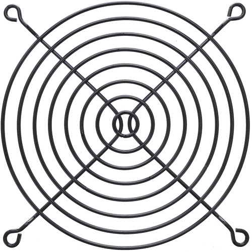 InLine® Lüftergitter Metall, 120 x 120 mm, schwarz Lüftergitter / -filter