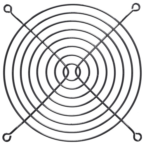 InLine® Lüftergitter Metall, 140 x 140 mm, schwarz Lüftergitter / -filter